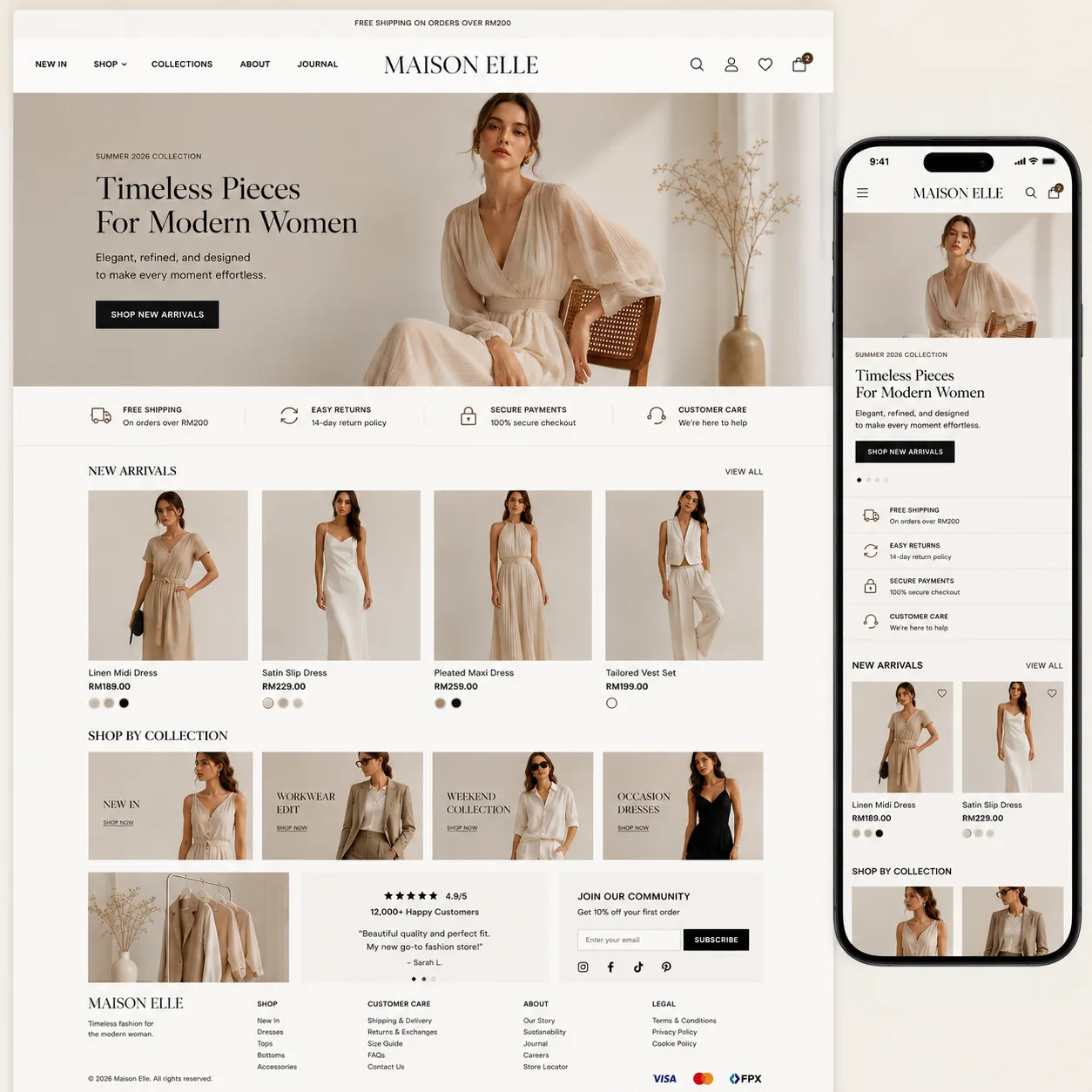 E-Commerce Design